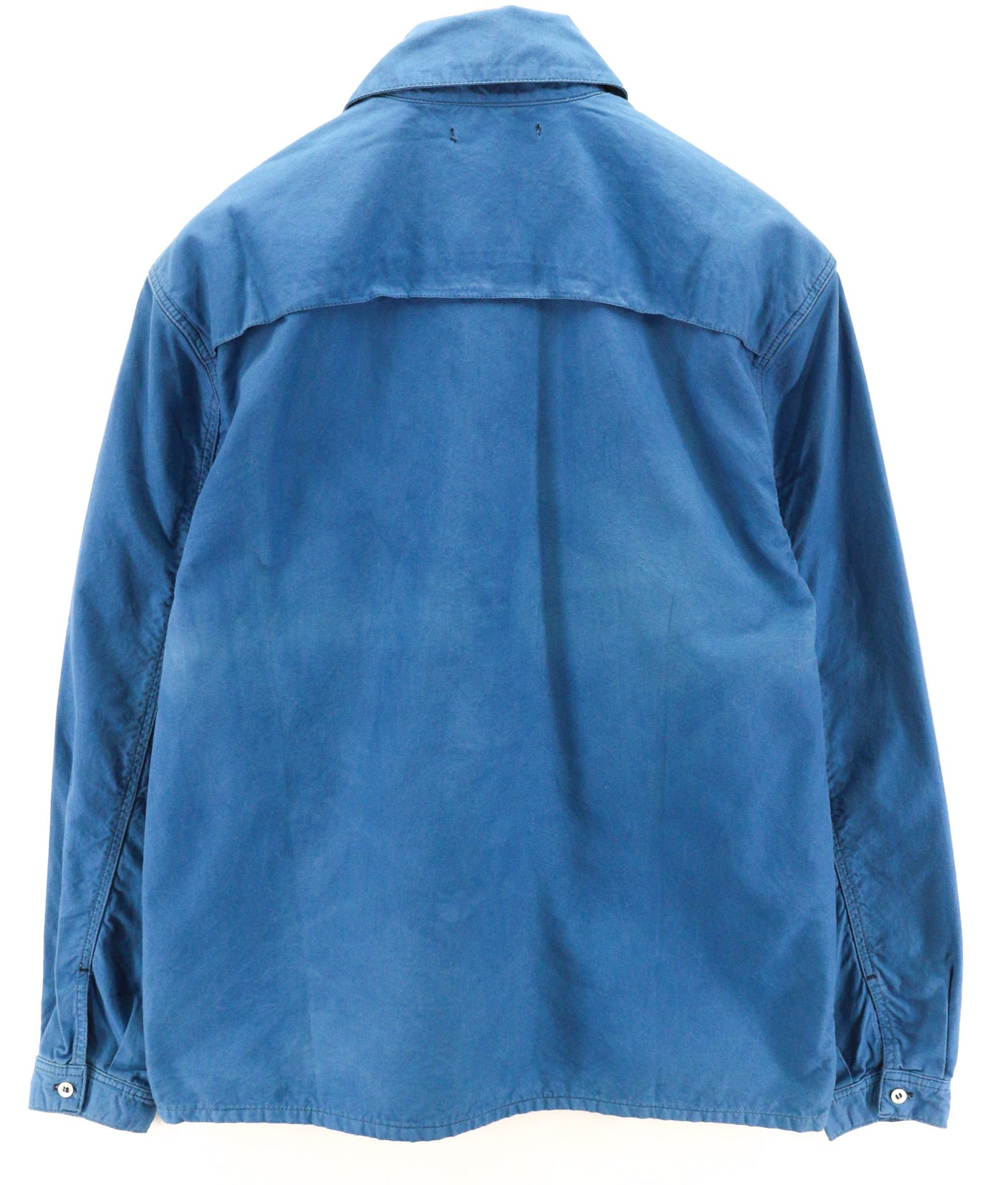 NUDIE JEANS Guado vyriški marškinėliai M išplatėjimo sagų kaklo iškirpte, kišene su logotipu, mėlyni megztiniai 