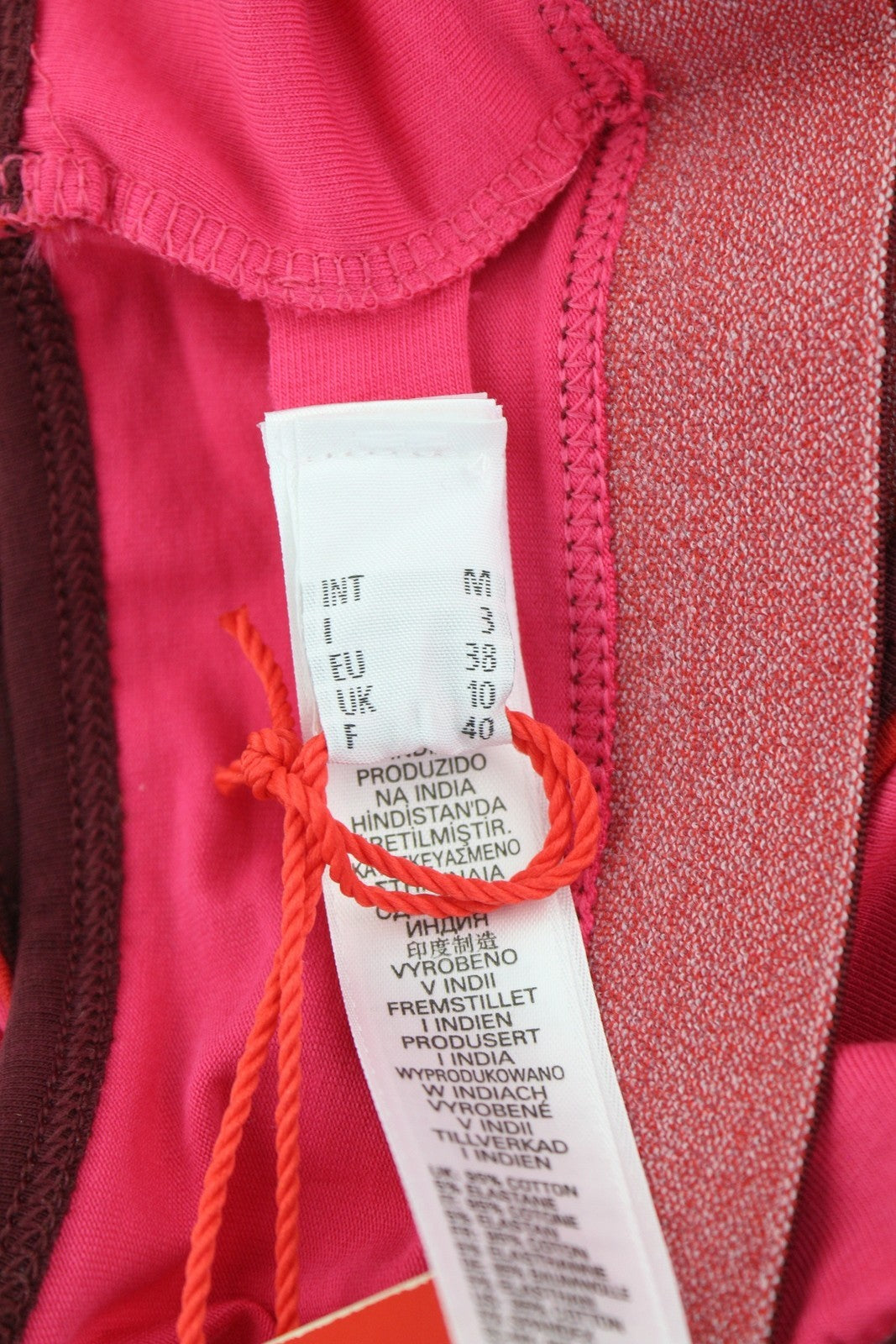 DIESEL Ufsb-Mileys moteriška sportinė liemenėlė M rožinė be rankovių apvaliu kaklu tampriu logotipu 