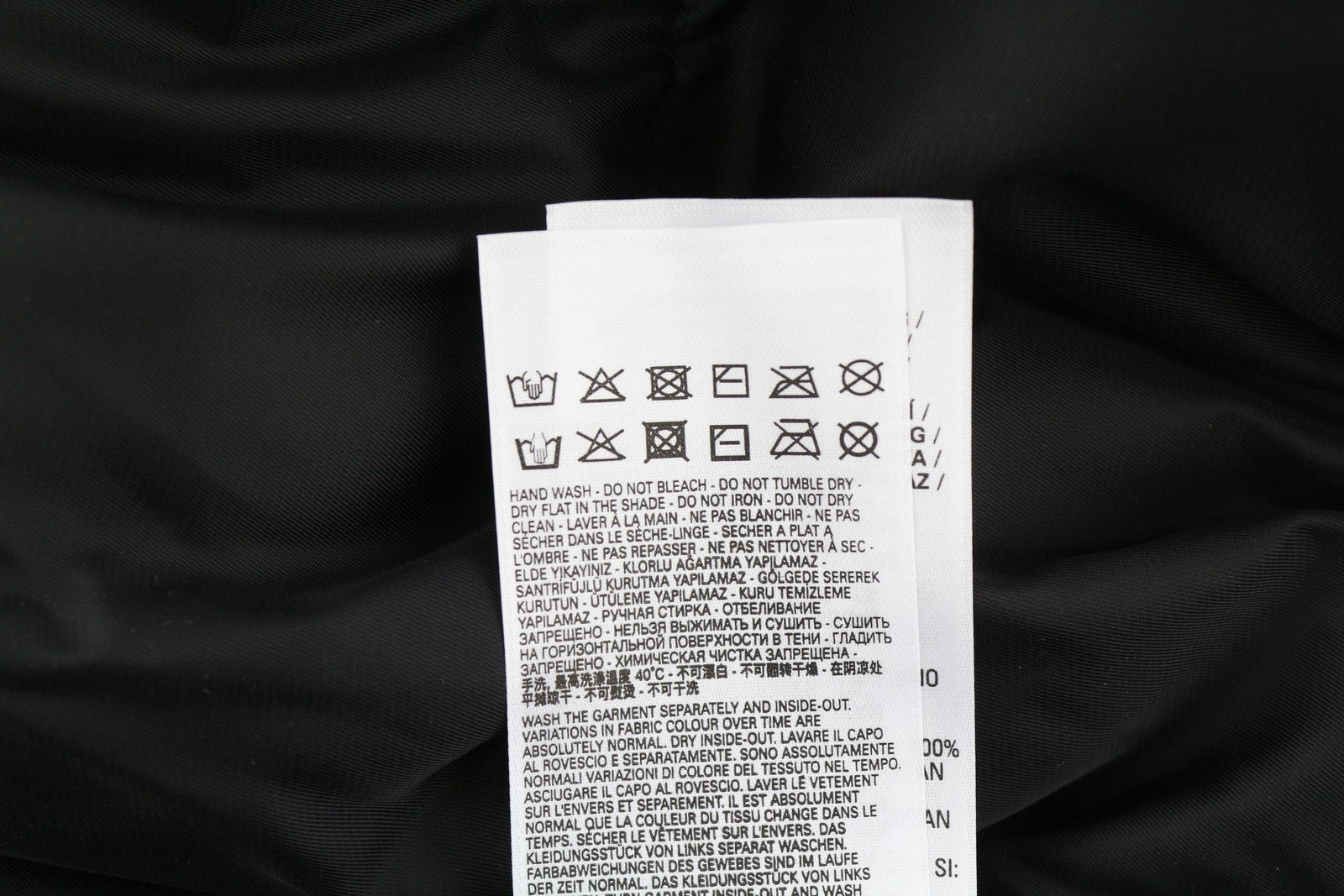 DIESEL W-Jupiter vyriška striukė L, juoda, dvipusė, blizganti, su logotipu, izoliuota, RRP 495 € 