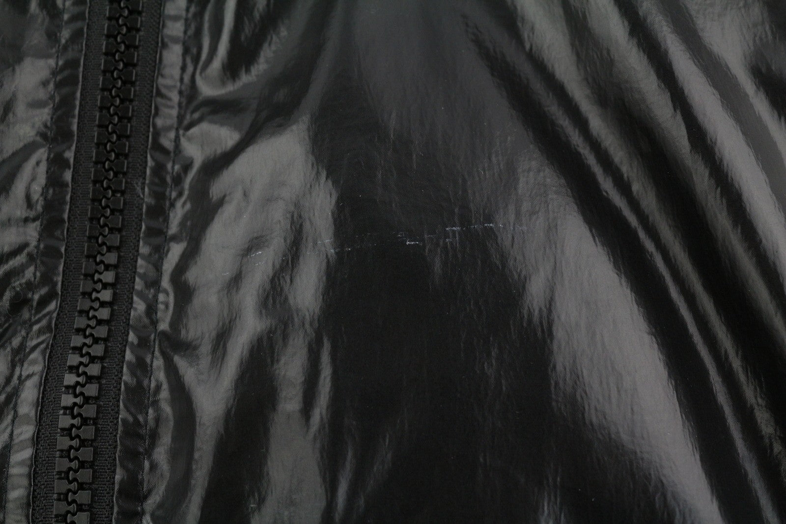 DIESEL W-Jupiter vyriška striukė L, juoda, dvipusė, blizganti, su logotipu, izoliuota, RRP 495 € 