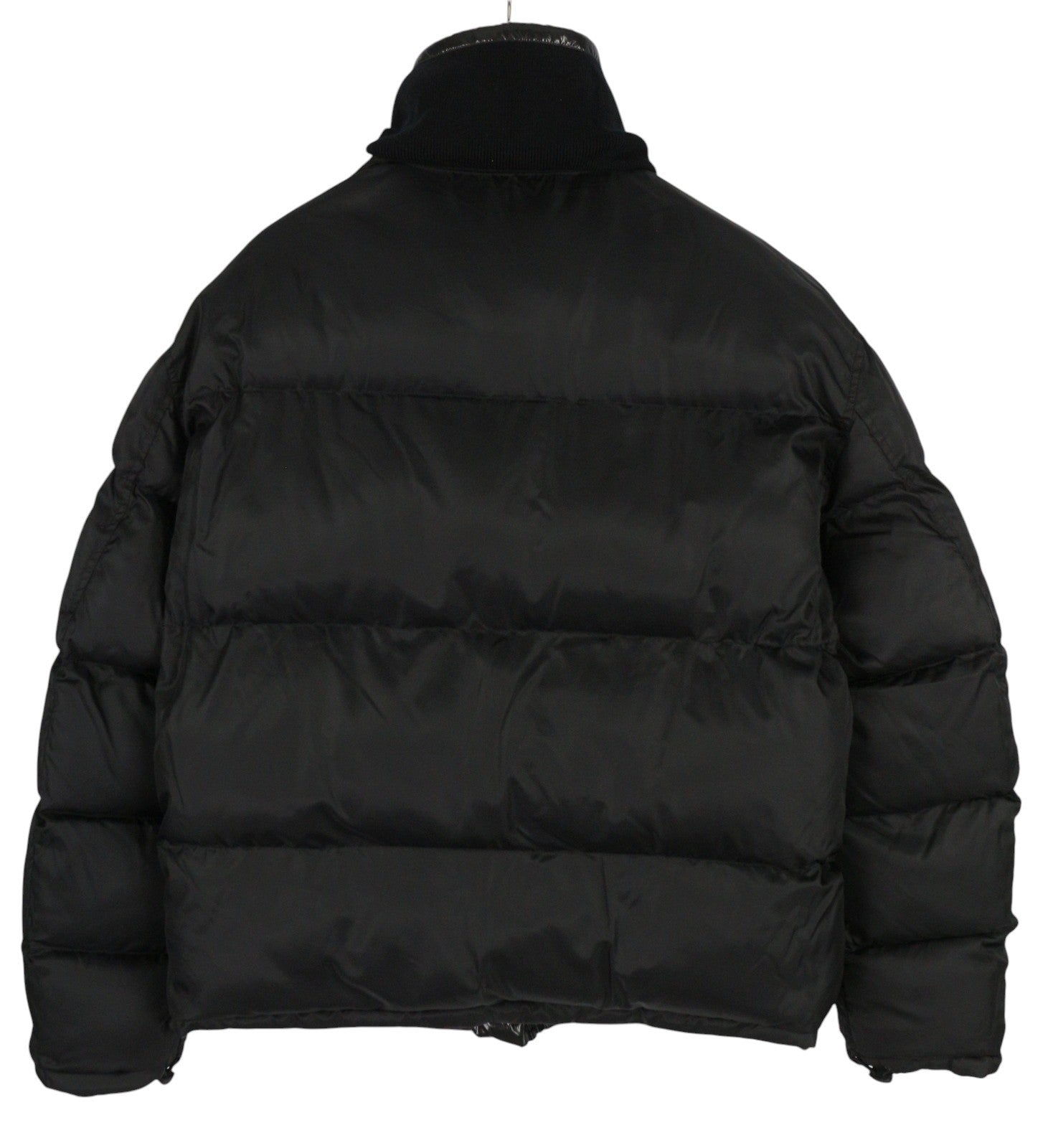 DIESEL W-Jupiter vyriška striukė L, juoda, dvipusė, blizganti, su logotipu, izoliuota, RRP 495 € 