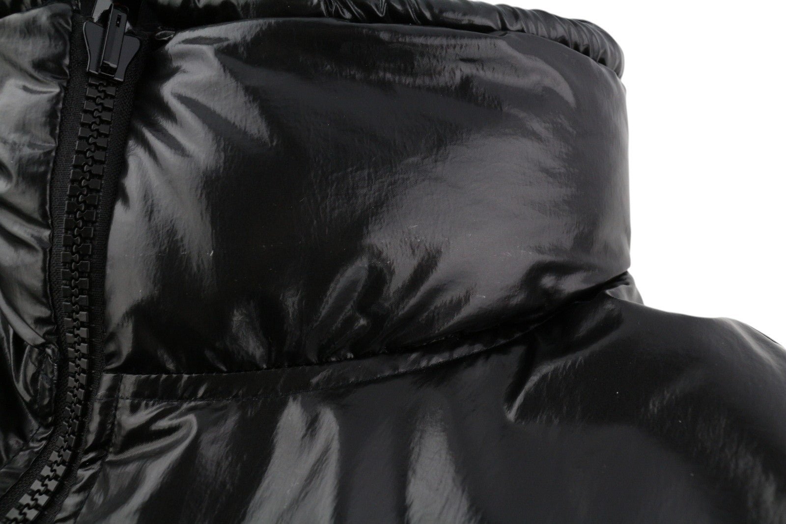 DIESEL W-Jupiter vyriška striukė L, juoda, dvipusė, blizganti, su logotipu, izoliuota, RRP 495 € 