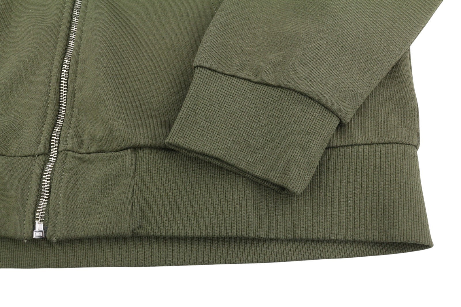 DIESEL S-Ginn-Hood-Zip-K10 vyriškas džemperis su gobtuvu, 2XL, žalias, su užtrauktuku ir medvilninėmis kišenėmis, rekomenduojama kaina – 160 € 