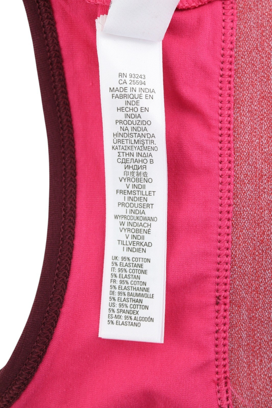 DIESEL Ufsb-Mileys moteriška sportinė liemenėlė S rožinė be rankovių apvaliu kaklu tamprus logotipas