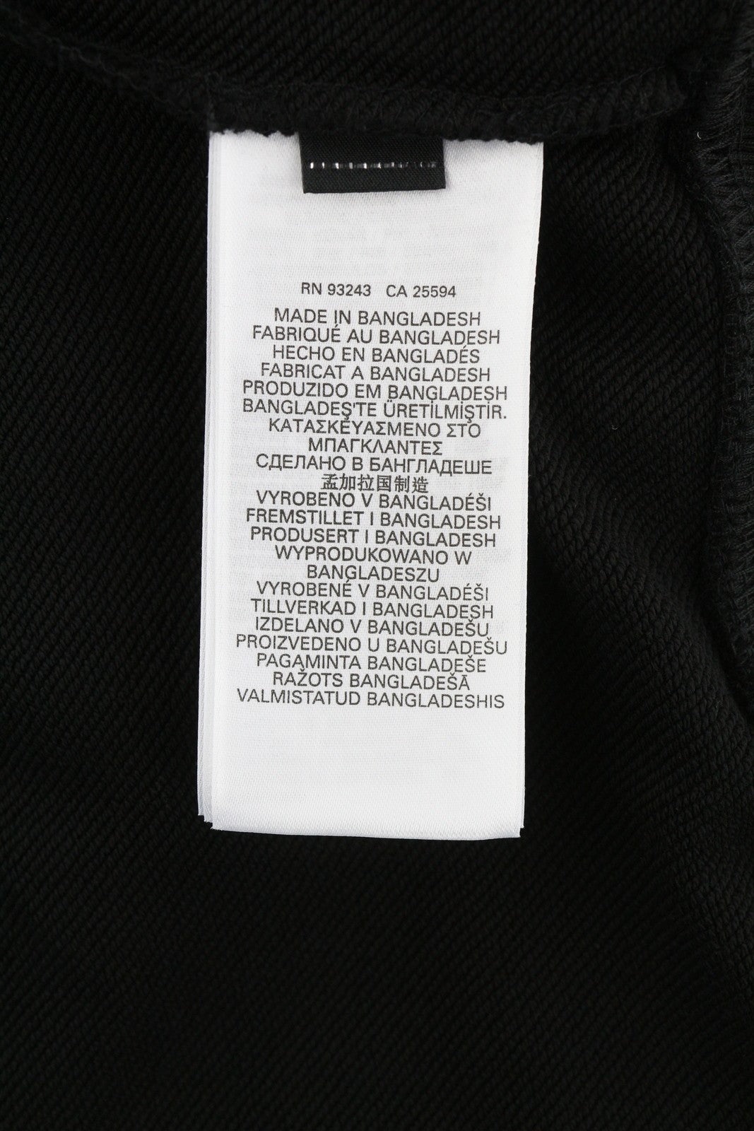 DIESEL S-Ginn-Hood-Zip-Div vyriškas džemperis su gobtuvu, XL dydžio, juodas, su užtrauktuku ir medvilninėmis kišenėmis, rekomenduojama kaina – 185 € 