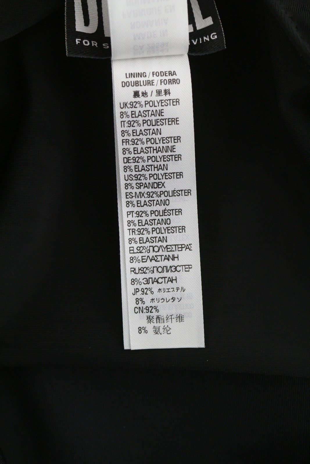 DIESEL X COCA-COLA Flamnew moteriškas maudymosi kostiumėlis XS dydžio, vientisas, tamprus, juodas, rekomenduojama kaina – 100 € 