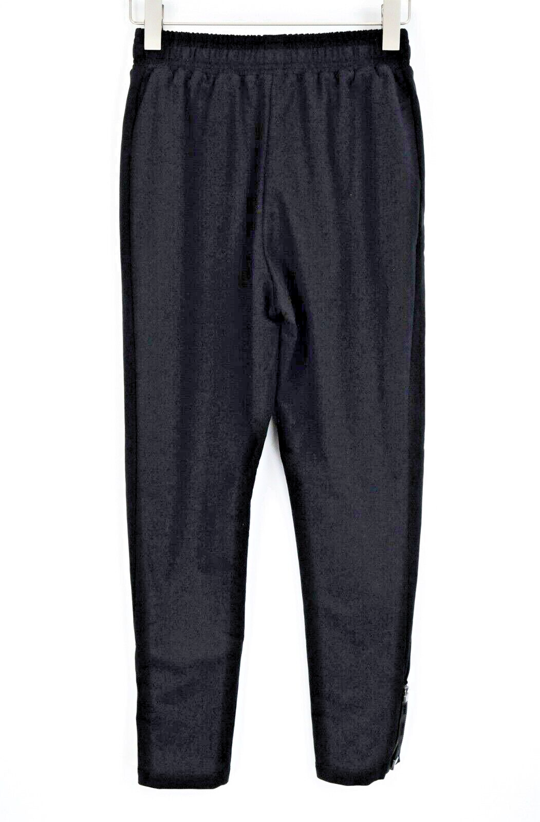 GYMSHARK moteriškos juodos medvilninės tamprios sportinės kelnės miesto sportui 