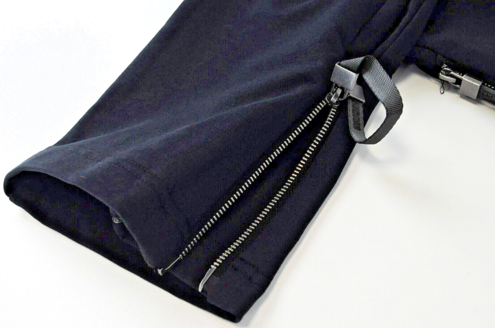 GYMSHARK moteriškos juodos medvilninės tamprios sportinės kelnės miesto sportui 