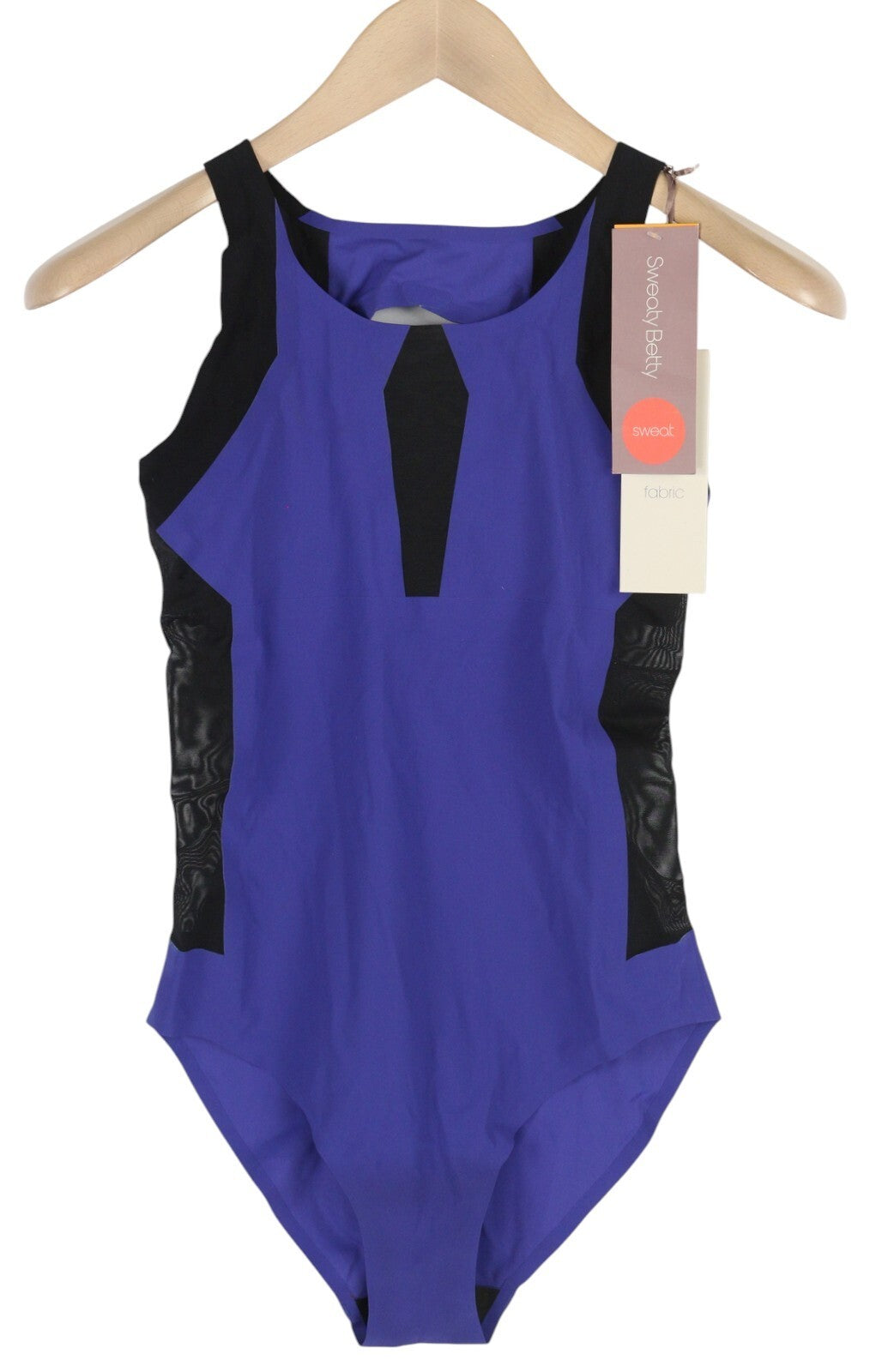 SWEATY BETTY Devant Dance Leotard Women Jumpsuit S High Stretch Cut Out Detail