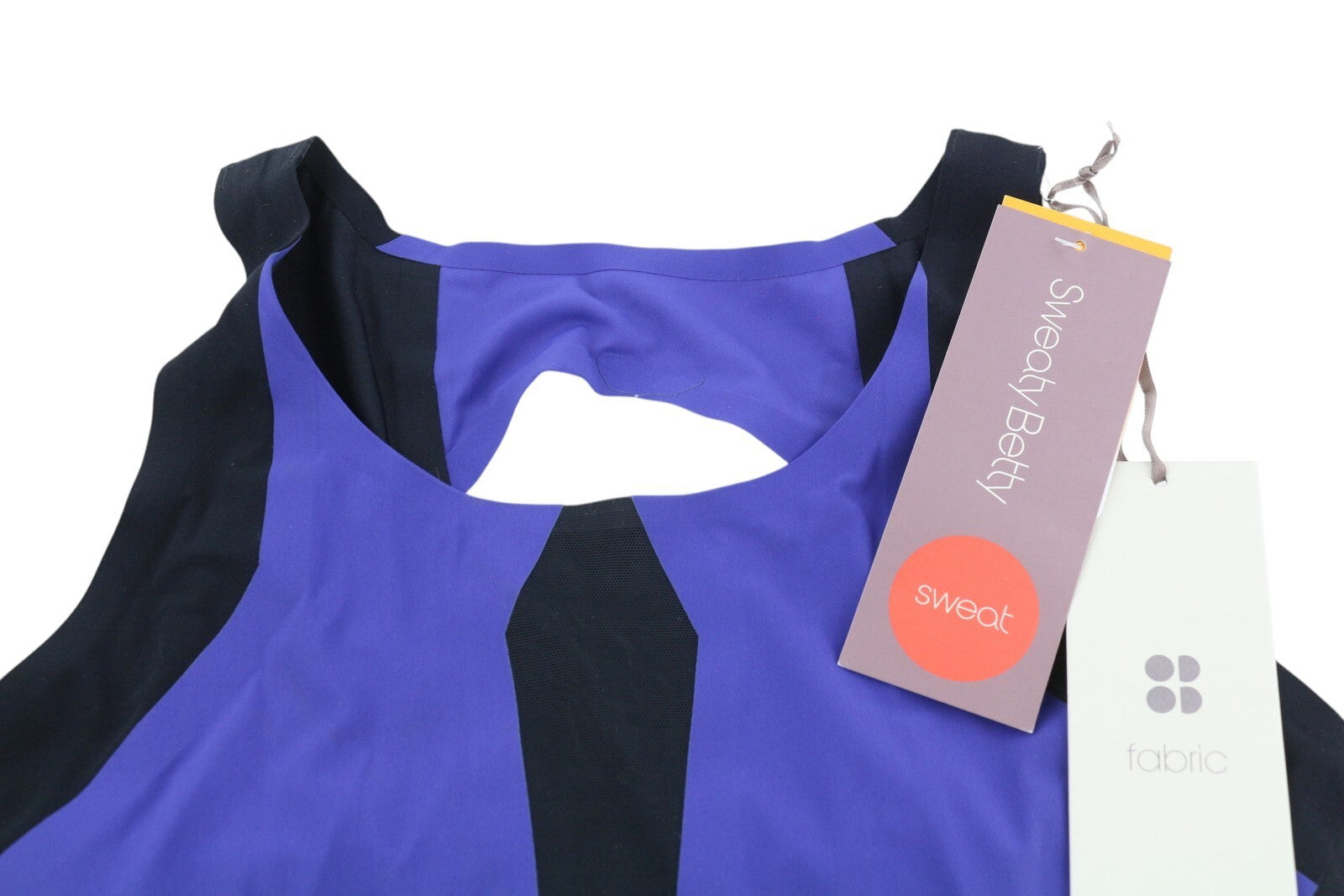 SWEATY BETTY Devant Dance Leotard Women Jumpsuit S High Stretch Cut Out Detail