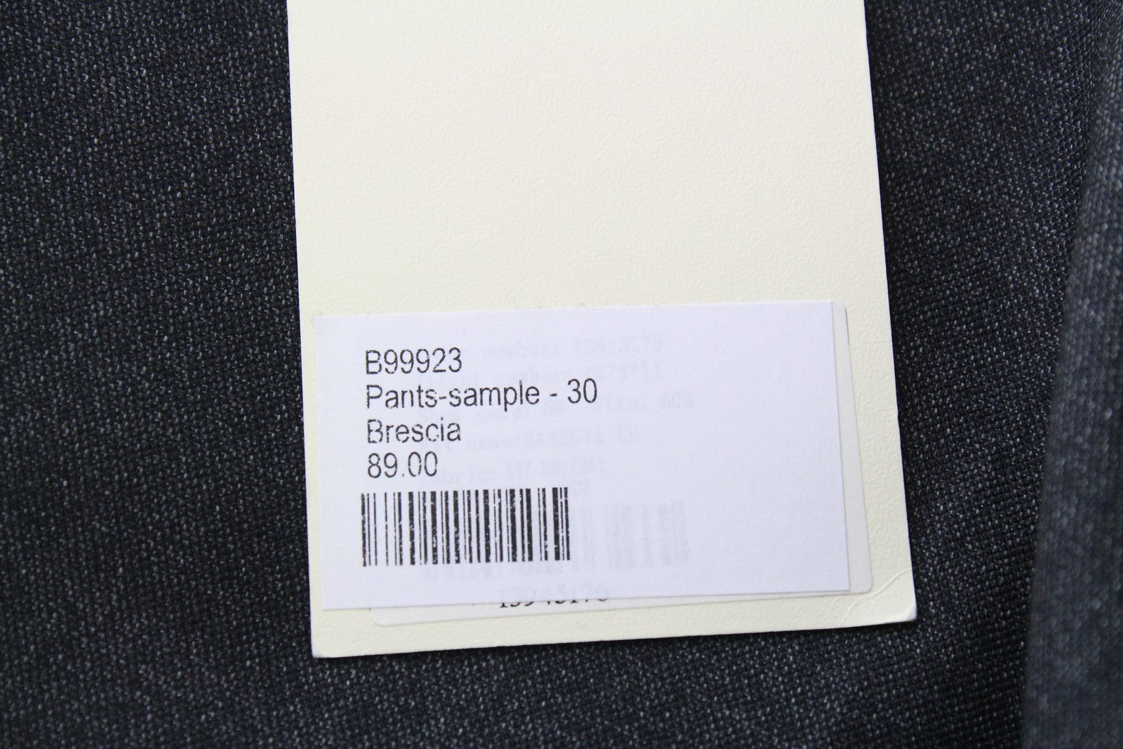 SUITSUPPLY Brescia Men's Wool Trousers UK44S Lined Pleated Classic Dark Blue