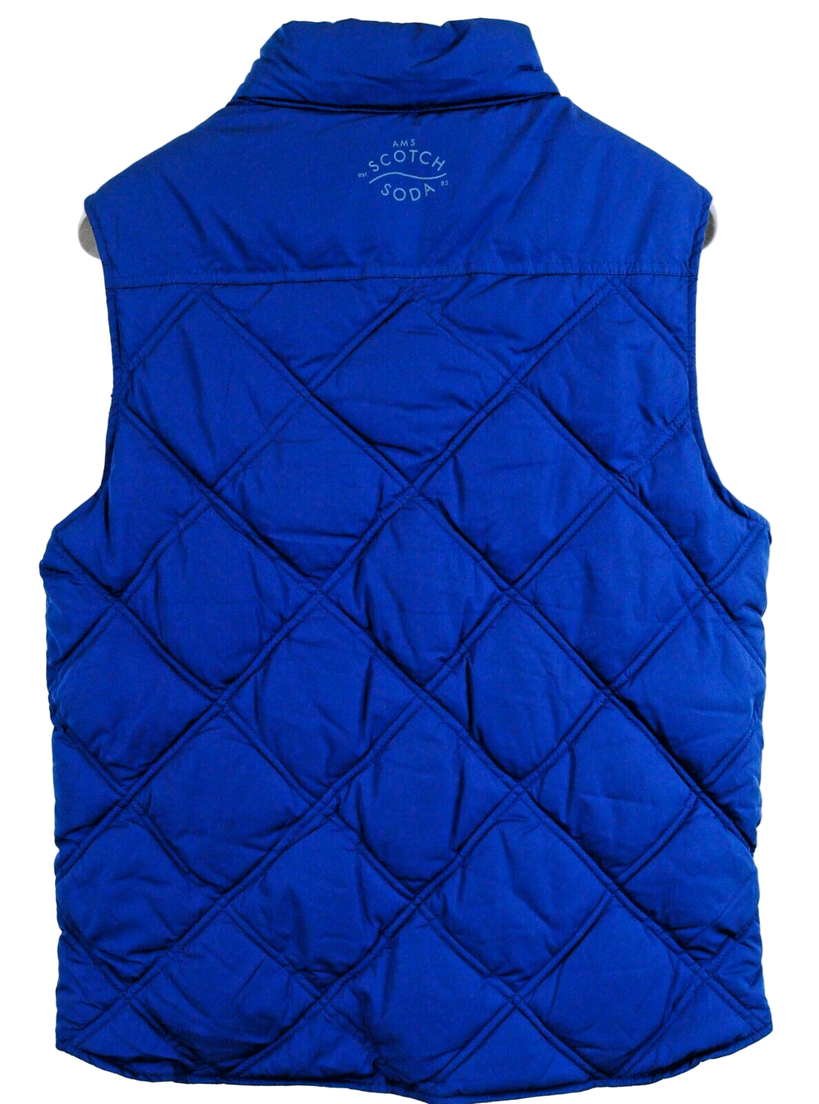 SCOTCH &amp; SODA vyriška dviejų spalvų dvispalvė, maskuojamojo rašto dygsniuota, paminkštinta liemenė M 