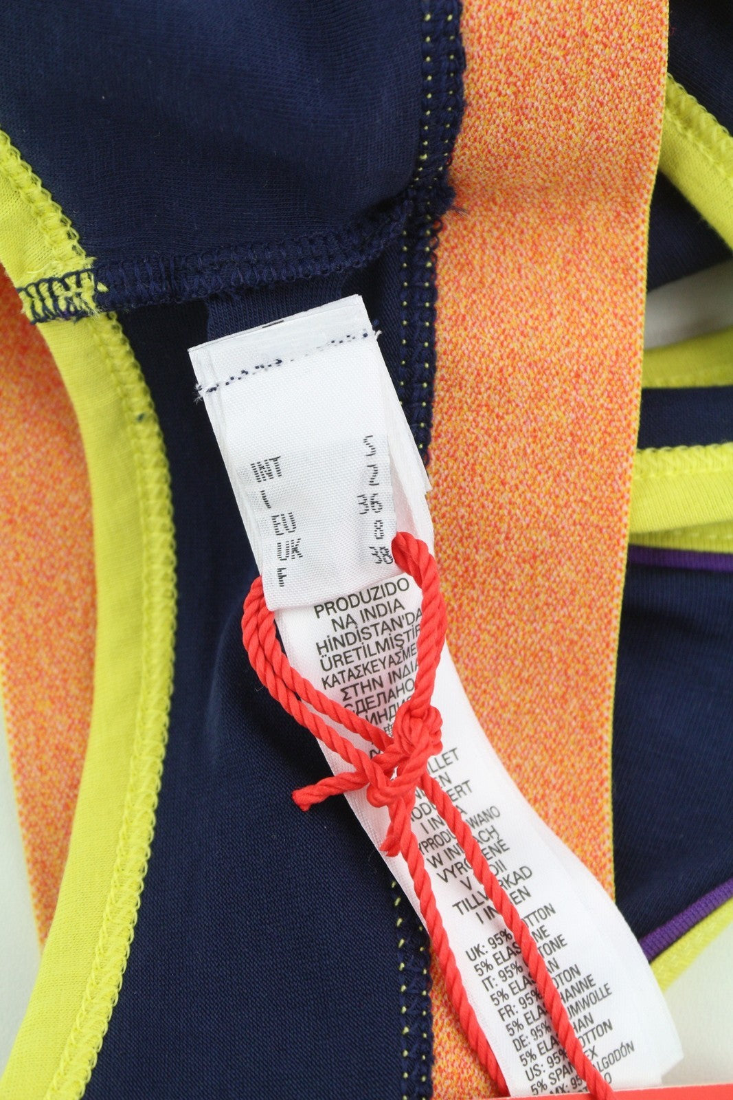 DIESEL Ufsb-Mileys Women Sports Bra S Sleeveless Round Neck Stretchy Logo Blue