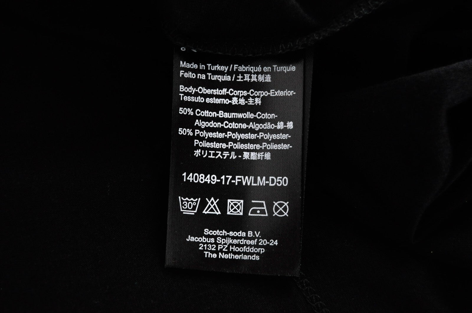 MAISON SCOTCH moteriški marškinėliai S dydžio juodi leopardo rašto apvali kaklo iškirpte ilgomis rankovėmis 