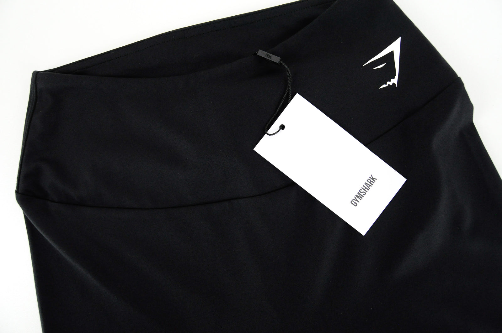 GYMSHARK treniruočių moteriškos sportinės tamprės S dydžio trumpintos juodos tamprios sportinės aprangos 