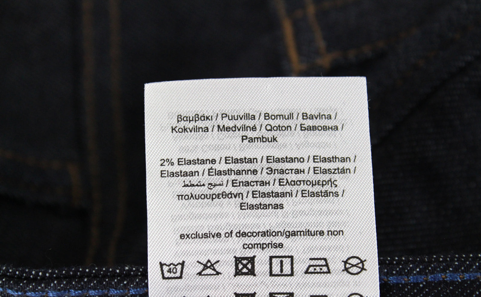 ONLY & SONS Onsavi Life Men Jeans W30/L32 Dark Blue Denim Tapered Rinse Washed