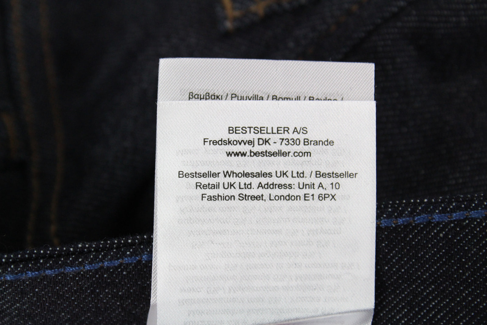 ONLY & SONS Onsavi Life Men Jeans W30/L32 Dark Blue Denim Tapered Rinse Washed