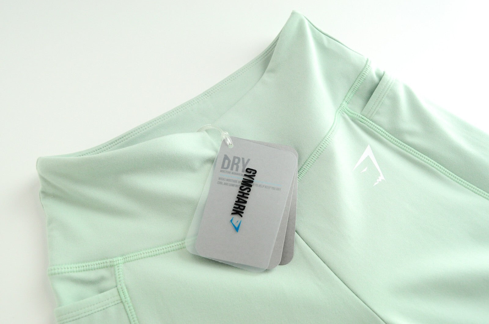 GYMSHARK moteriškos tamprės XS dydžio pistacijų žalios svajingos, tamprios kelnės 