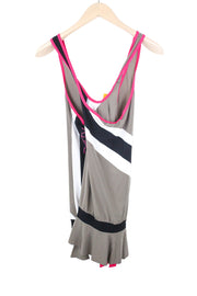 SWEATY BETTY Race antliemenė moterims, pilka, L dydžio, tampri bėgimo palaidinė be rankovių 