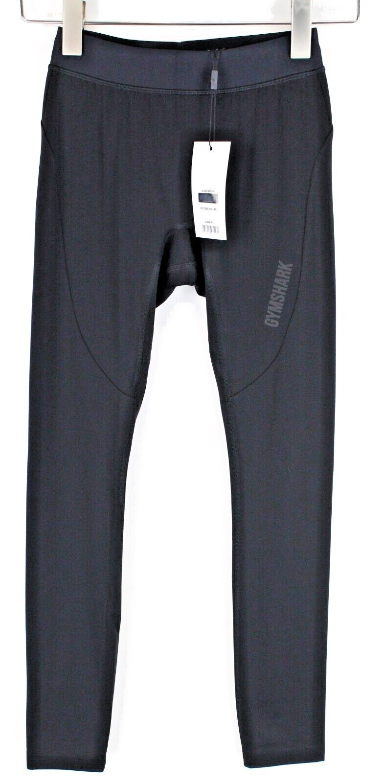 GYMSHARK moteriškos tamprės S dydžio su juodu juosmeniu ir tampriu „Focus Activewear“ logotipu 