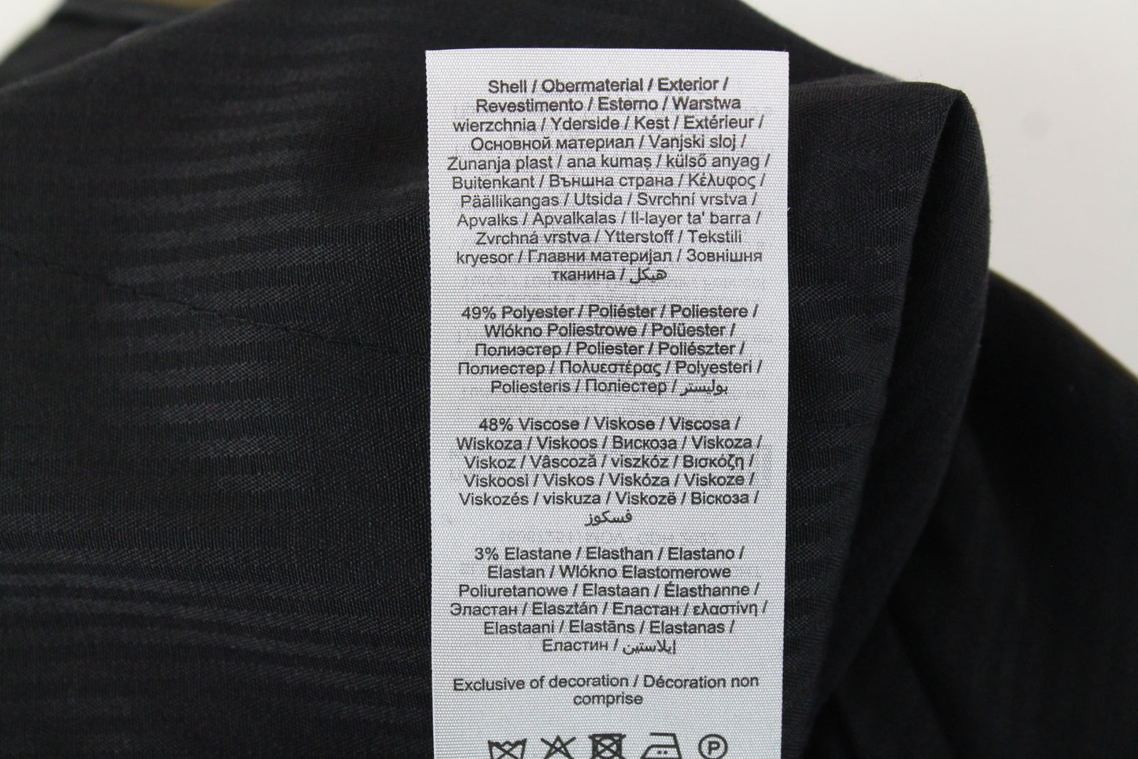 SELECTED Men Trousers UK26R Green Pleated Stretch Slit Pocket Classic