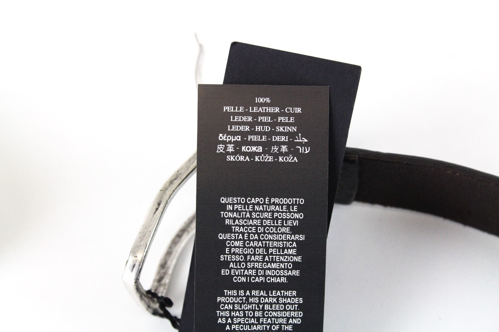 REPLAY vyriškas diržas 100 cm, rudas, vienspalvis, natūralios odos, su sagtimis, galvijos oda 