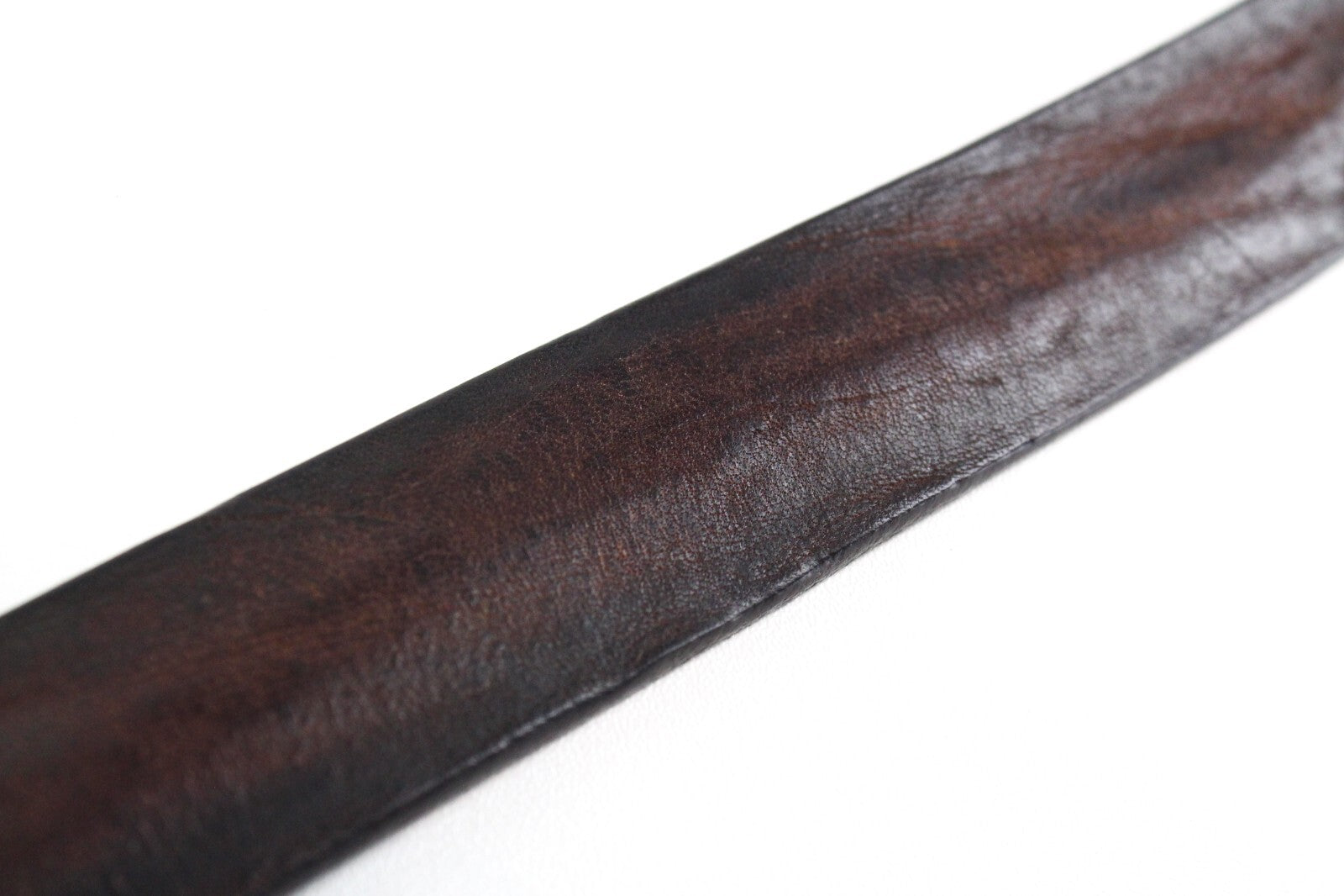 REPLAY vyriškas diržas 100 cm, rudas, vienspalvis, natūralios odos, su sagtimis, galvijos oda 