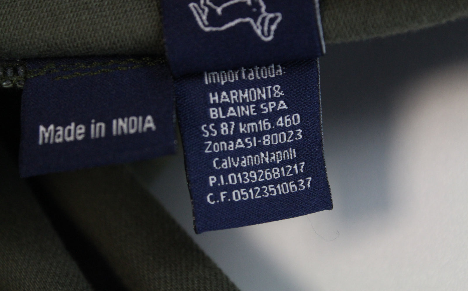 HARMONT & BLAINE Men Trousers 46 Green Narrow Fit Cotton Stretch Casual_