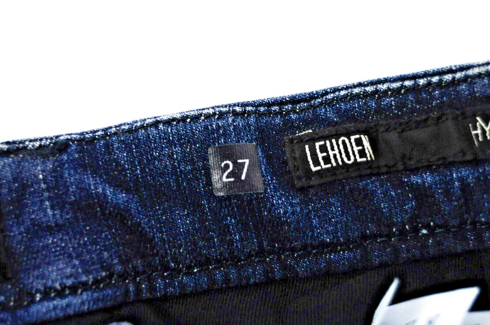 REPLAY Men Jeans W27/L32 Slim Fit Washed Cotton Chino Stretch Blue Lehoen