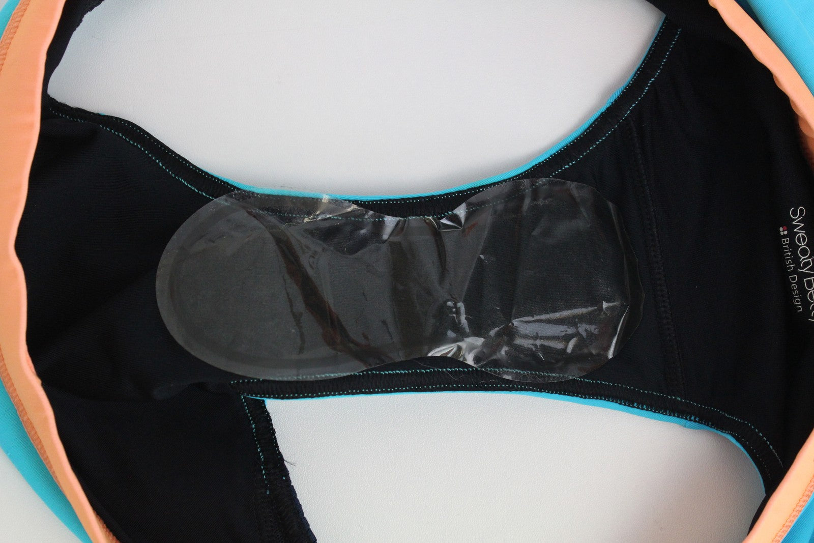 SWEATY BETTY Dive In Bikini Bottom L Blue Low Rise Women's Pool Beachwear