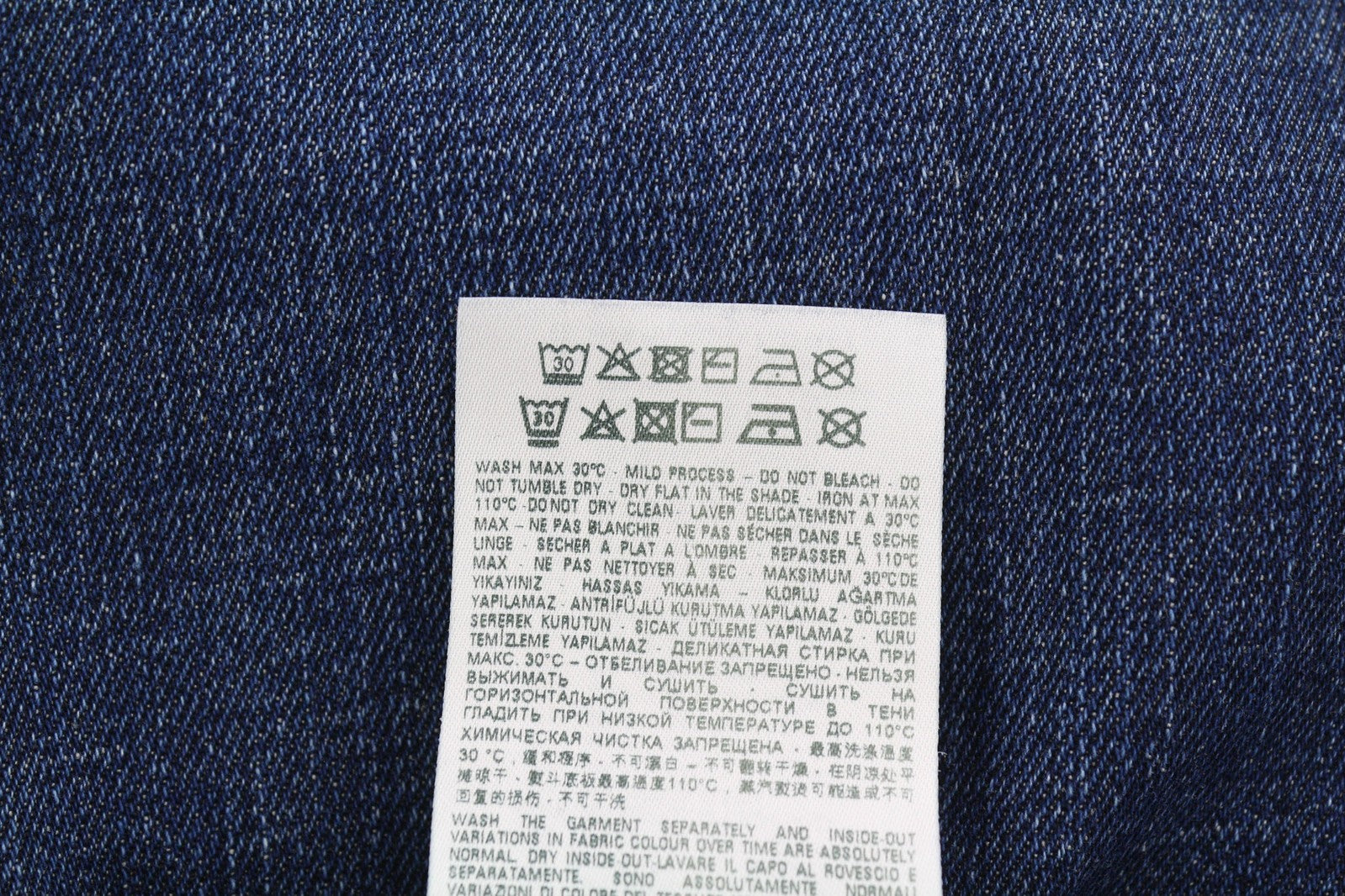 DIESEL Thommer-X R9B90 vyriški džinsai W33/L34 Slim žemo juosmens, rekomenduojama kaina – 160 €, mėlyni 