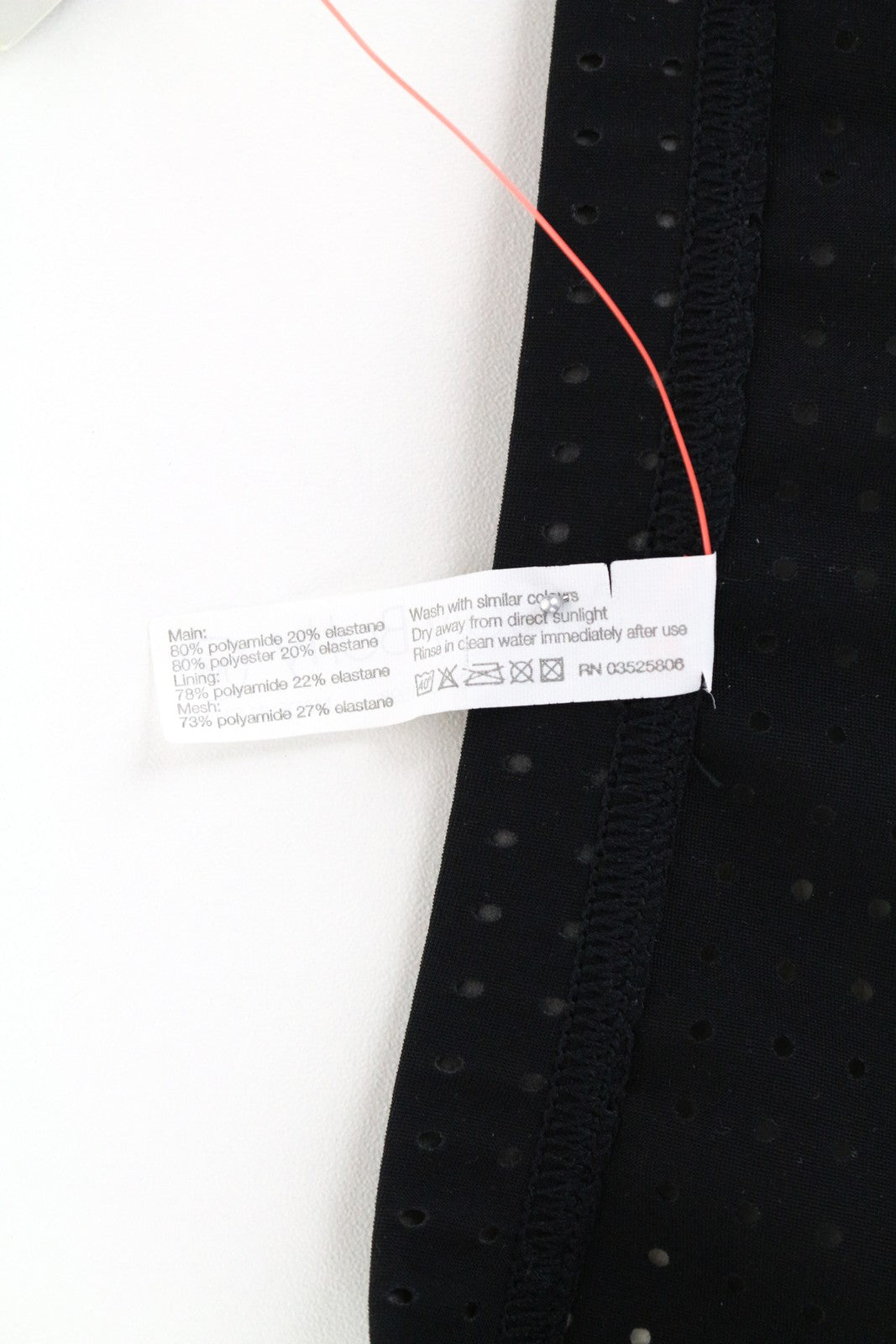 SWEATY BETTY Tranquility Retreat Swimwear M Black High-Waist 60s Bikini Bottom