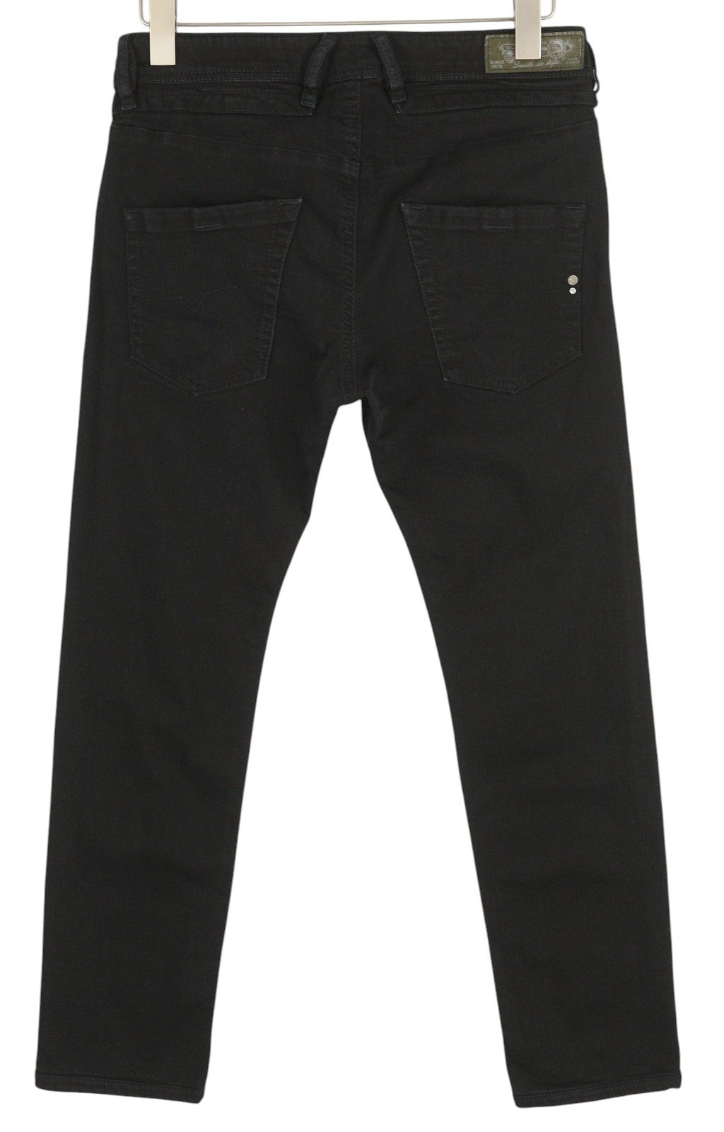 DIESEL Belther 0886Z Men Jeans W29/L32 Denim Black Regular Slim Tapered Stretch