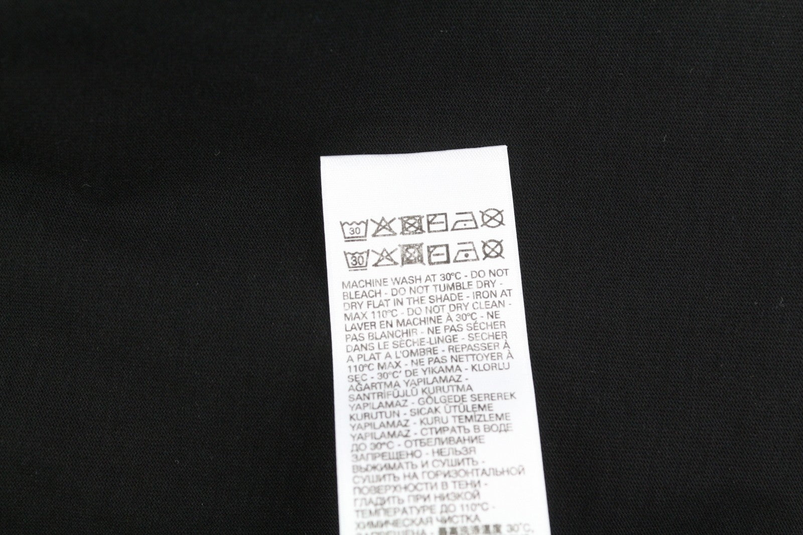 DIESEL T-Diegos-B7 vyriški marškinėliai M, juodi, trumpomis rankovėmis, apvalia apykakle, trikotažinio audinio 