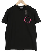 DIESEL T-Diegos-B7 Men T-Shirt L Black Short Sleeved Crew Collar  Tricot