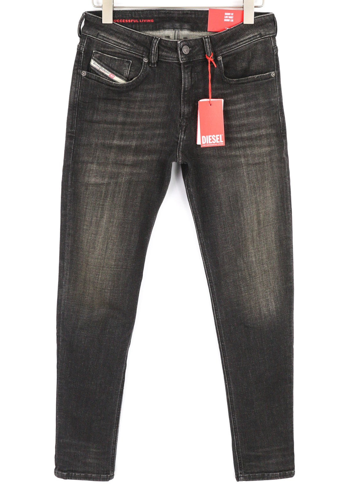 DIESEL 1979 Sleenker 09D88 vyriški džinsai W30/L30 aptempti, žemo juosmens, aptempti, rekomenduojama kaina – 225 € 