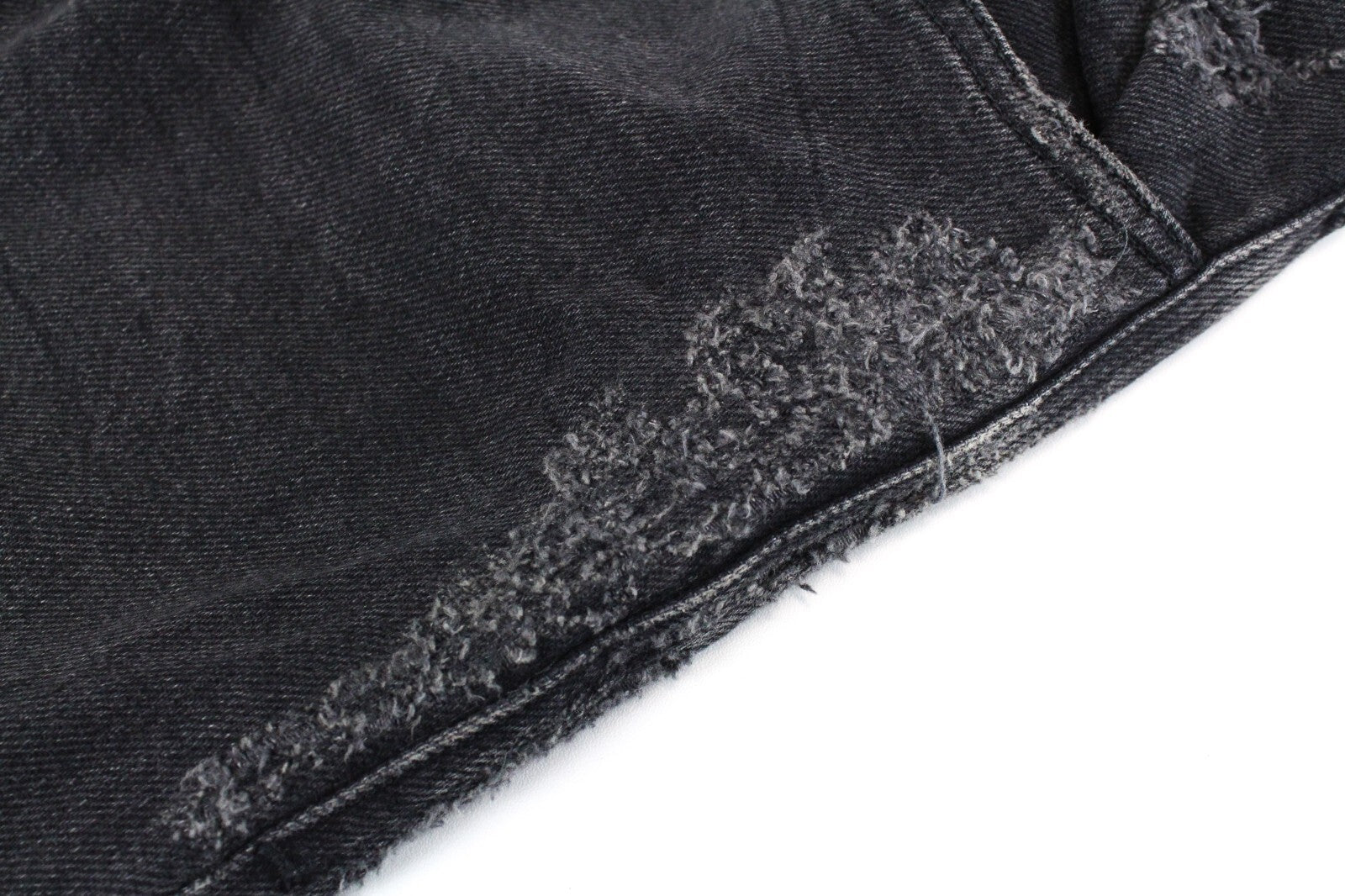 DIESEL Tepphar 085AJ Men Jeans W32/L34 Slim Skinny Grey Stretch Cotton Ripped