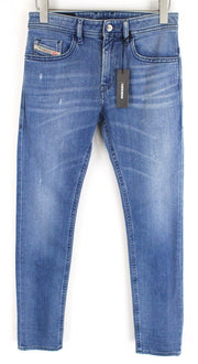 DIESEL Thommer 083AX Mens Jeans W28/L32 Slim Washed Cotton Stretch Blue