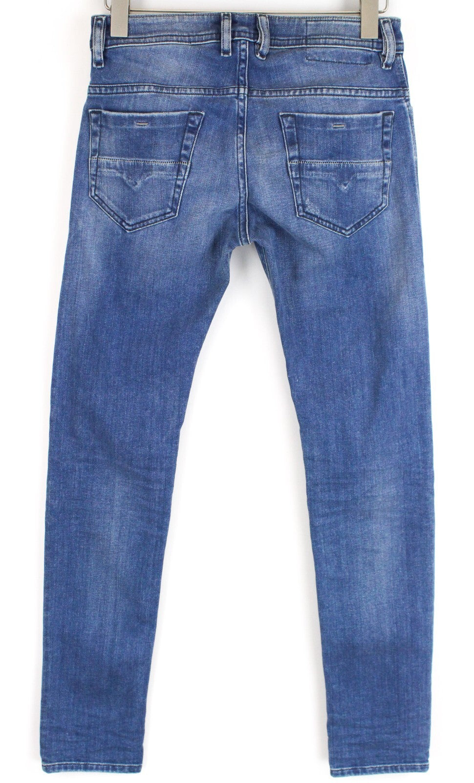 DIESEL Thommer 083AX Men Jeans W28/L32 Slim Fit Cotton Stretch Blue Washed