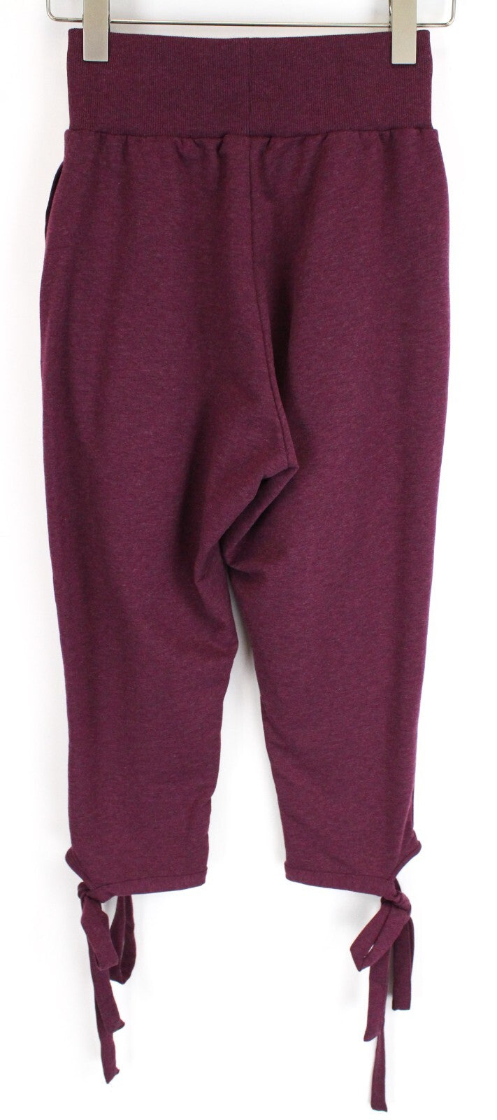 GYMSHARK Ark moteriškos sportinės kelnės S dydžio violetinės su aukštu juosmeniu ir logotipu 