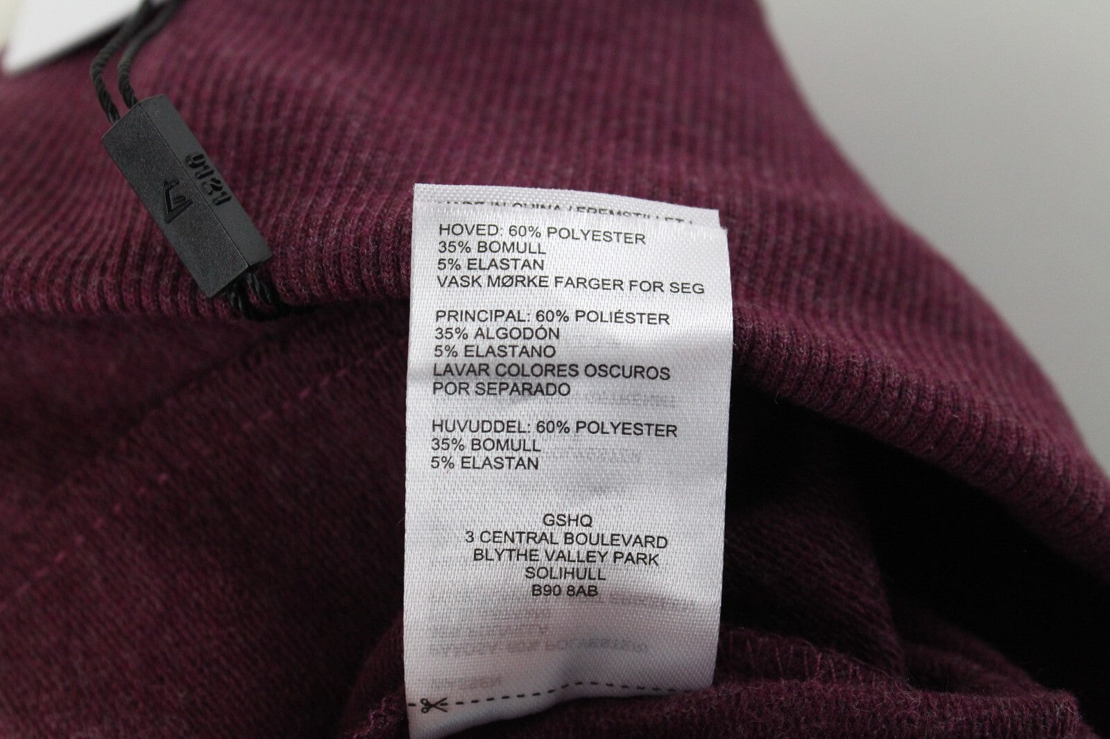 GYMSHARK Ark moteriškos sportinės kelnės S dydžio violetinės su aukštu juosmeniu ir logotipu 