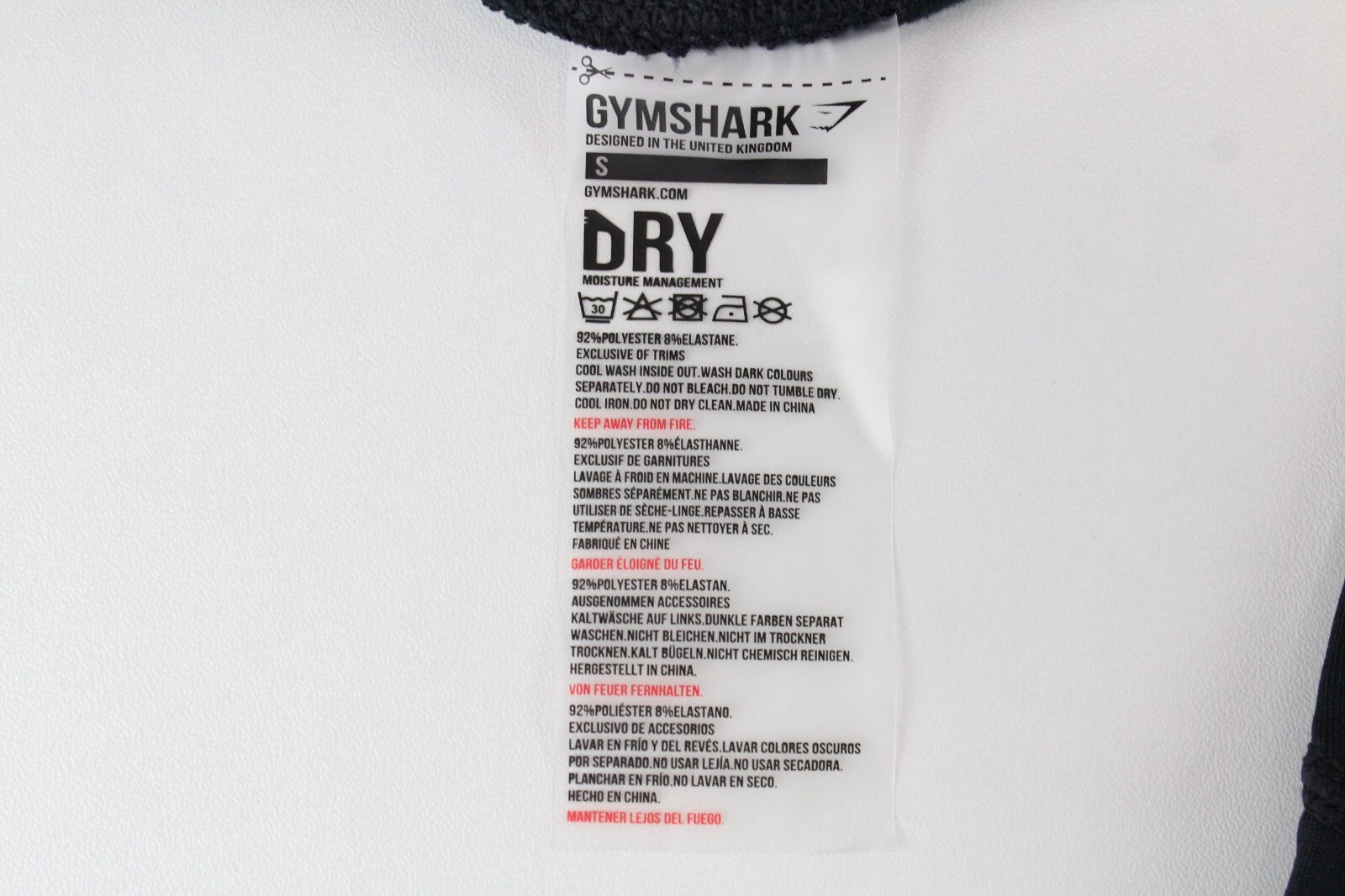 GYMSHARK žieminės bėgimo tamprės moterims S juodos tamprios logotipu sportinės aprangos 