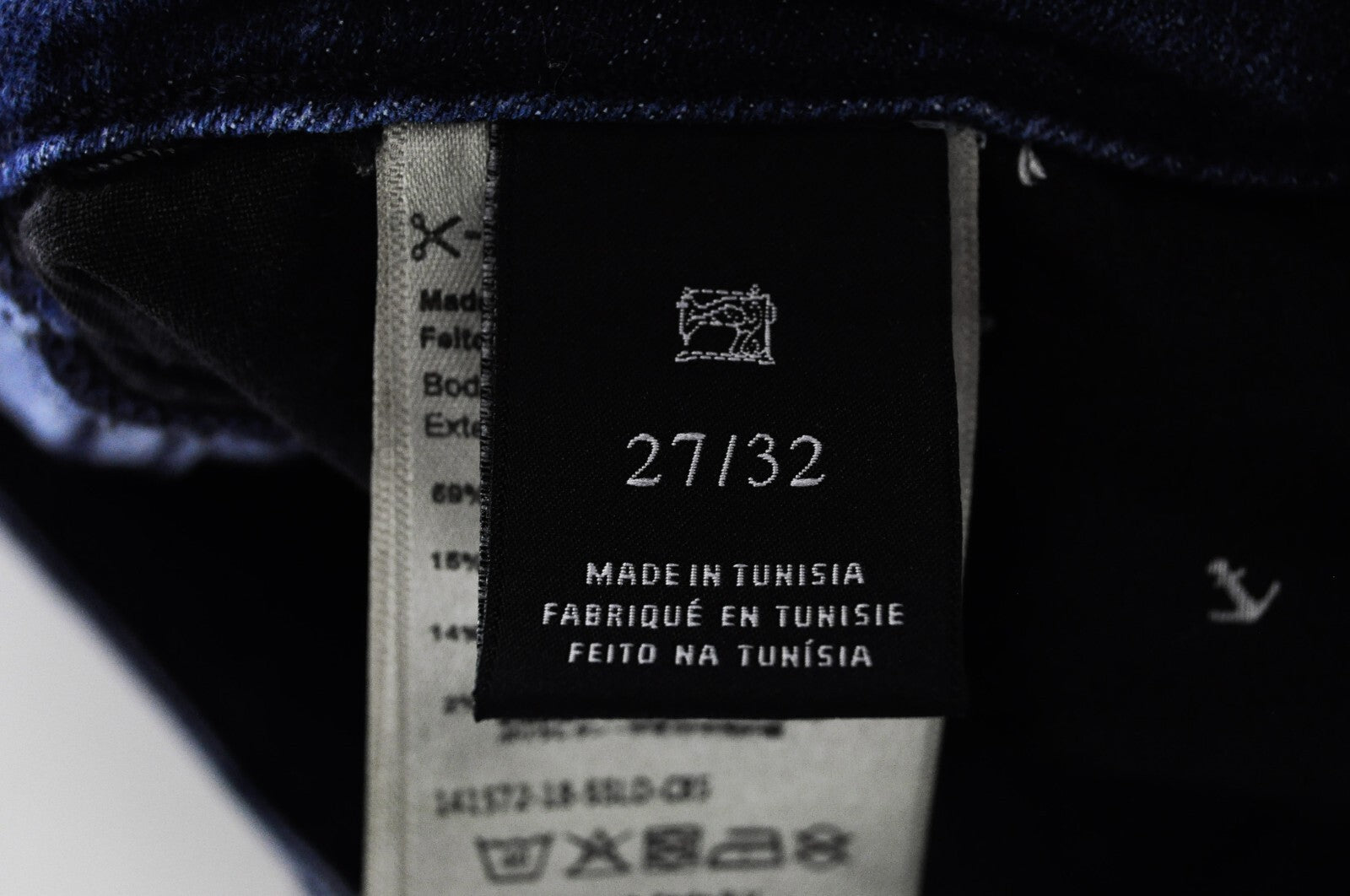 SCOTCH &amp; SODA La Bohemienne moteriški džinsai W27/L32 aptempti mėlyni tamprūs medvilniniai džinsai 