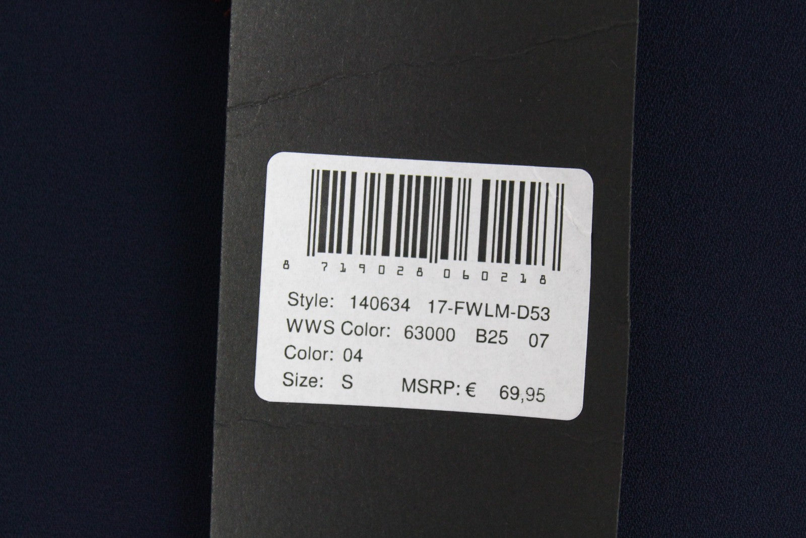 MAISON SCOTCH Women S Blue T-Shirt Lightweight Round Neck Short Sleeve Pullover