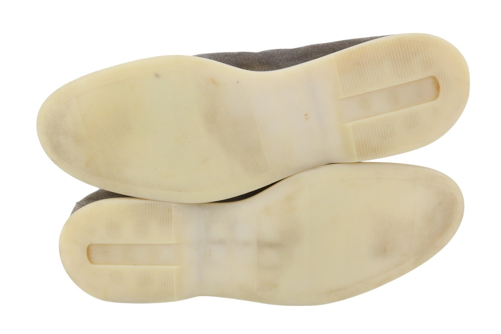 SUITSUPPLY vyriški laisvalaikio batai, EU44, pilki zomšiniai, odiniai, migdolų noselės, užsegami logotipu. 