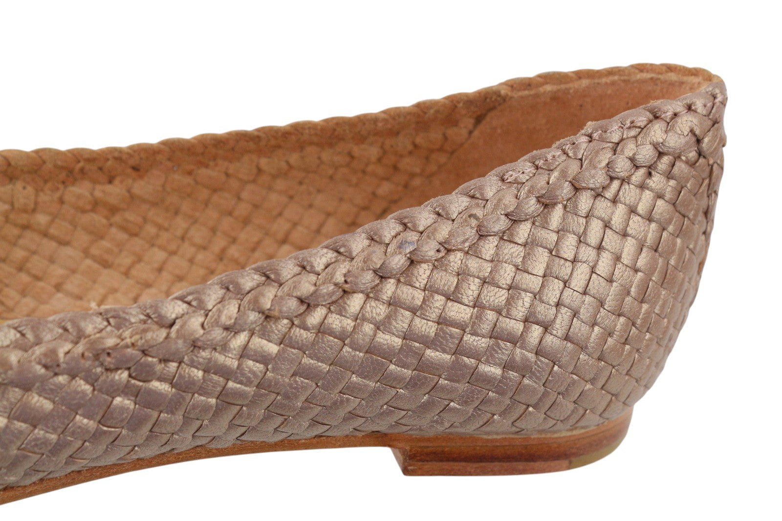 MELVIN &amp; HAMILTON Kate 5 moteriški bateliai, 35 dydžio, rožinio aukso spalvos, balerinos tipo, kaina – 189 € 