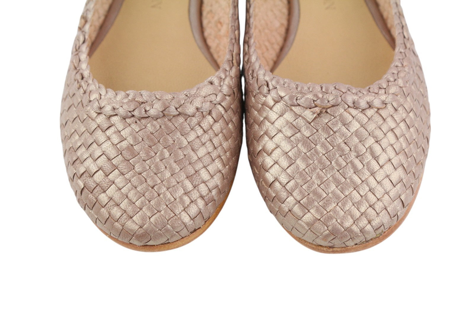 MELVIN &amp; HAMILTON Kate 5 moteriški bateliai, 35 dydžio, rožinio aukso spalvos, balerinos tipo, kaina – 189 € 