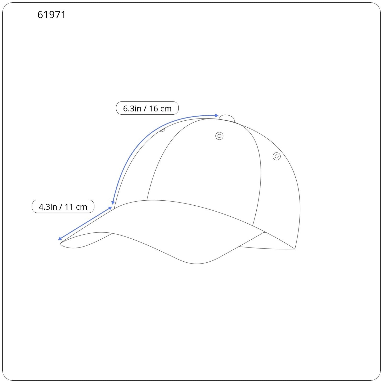 JOHN RICHMOND Cotton Casual Cap M Blue Camo Logo Print Men's Hat