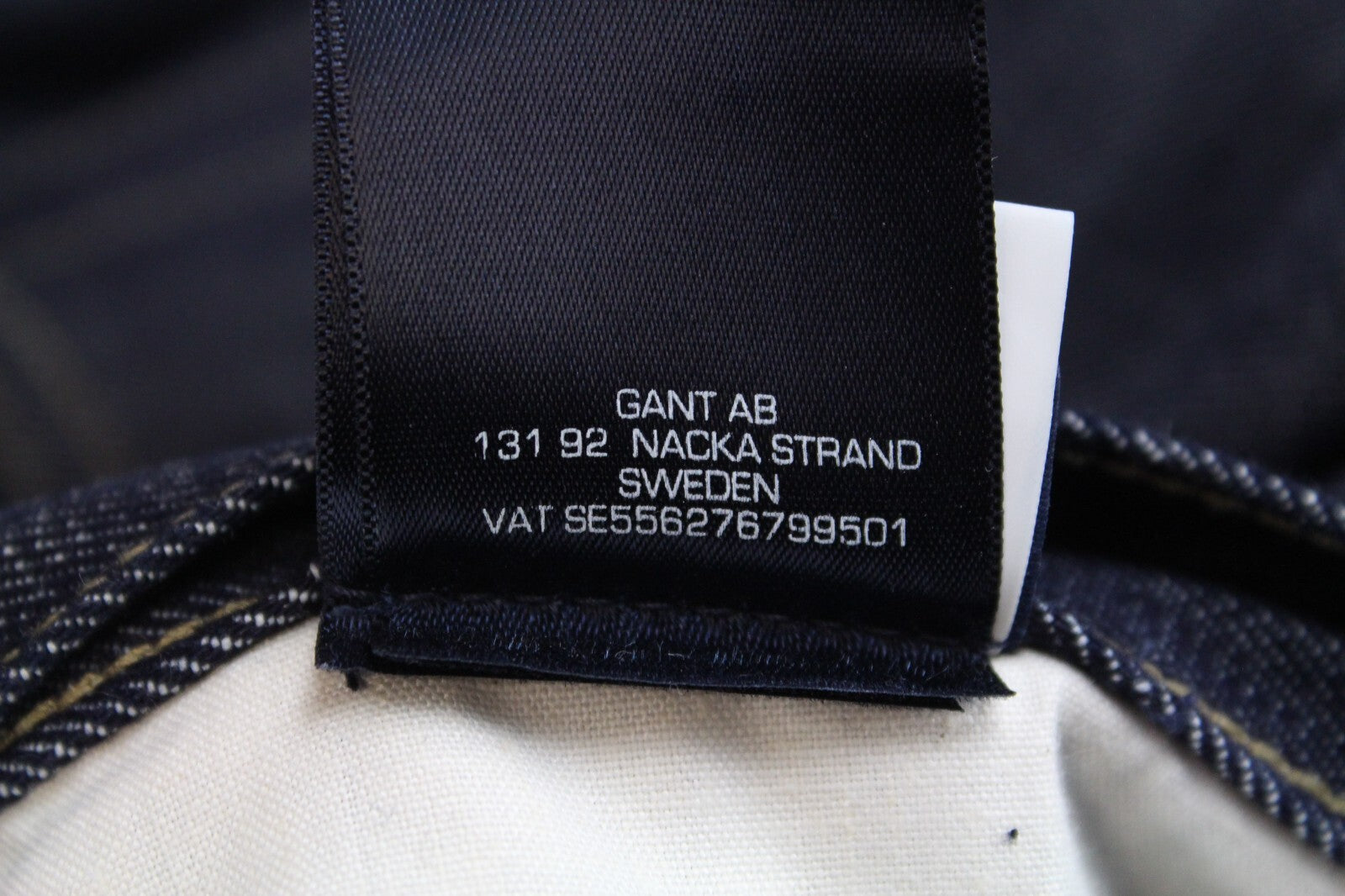 GANT Womens Bootcut Jeans W29/L34 Dark Blue Cotton Regular  Carol Style