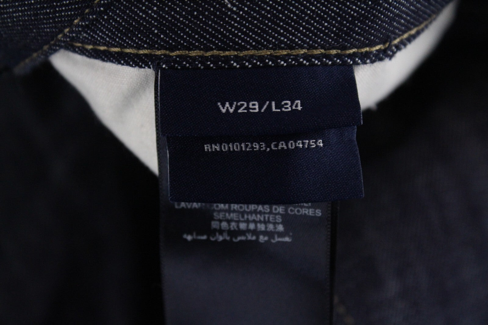 GANT Womens Bootcut Jeans W29/L34 Dark Blue Cotton Regular  Carol Style